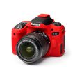easyCover Canon EOS 77D tok (piros)