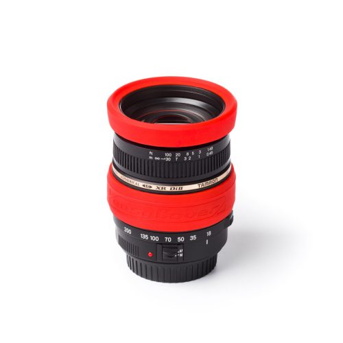 easyCover lens rim - 52mm objektív védő gyűrű szett (piros)