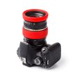 easyCover lens rim - 58mm objektív védő gyűrű szett (piros)
