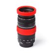 easyCover lens rim - 58mm objektív védő gyűrű szett (piros)