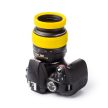 easyCover lens rim - 62mm objektív védő gyűrű szett (sárga)