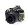 easyCover Nikon D3300 / Nikon D3400 tok (camouflage)