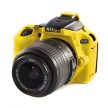 easyCover Nikon D5500 / Nikon D5600 tok (sárga)